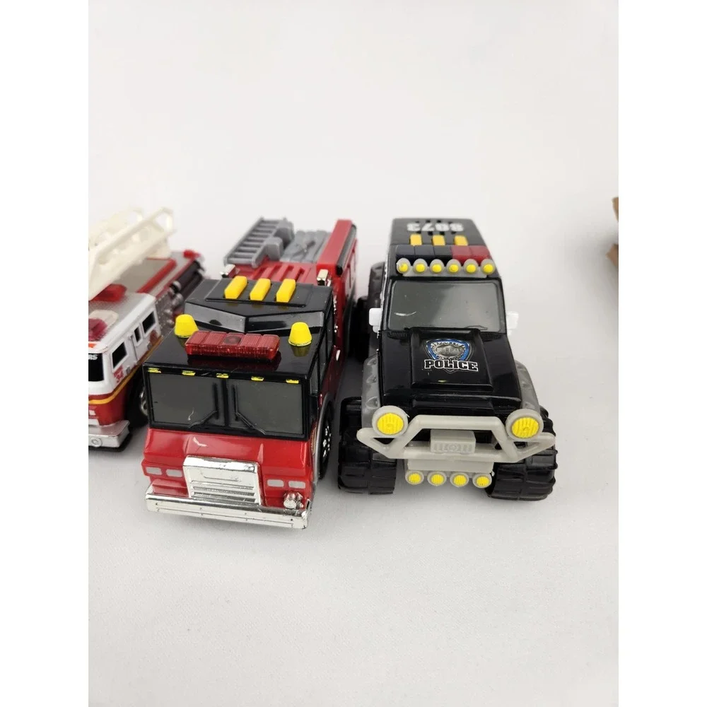 Lot TONKA Fire Trucks And Emergency Vehicles Police Car Garbage First Responders